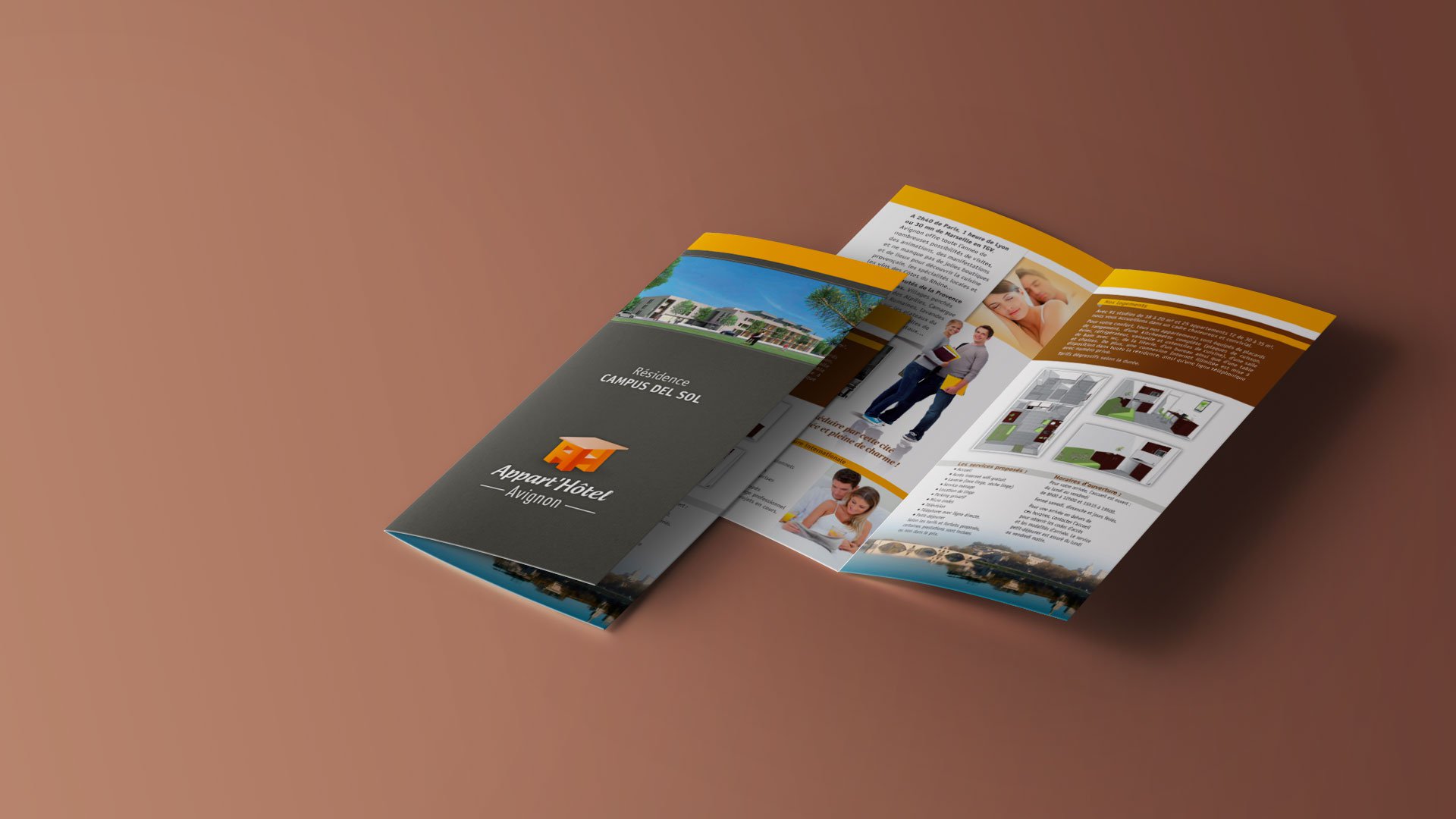 Appart'hotel dépliant